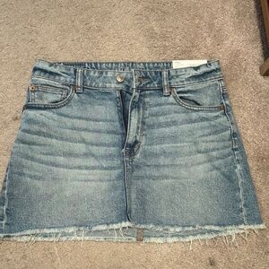 American Eagle 90s High Rise Jean Skirt